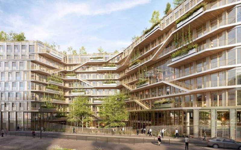 Le futur siège social de Nexity à Saint-Ouen © L'Autre Image Production - BRENAC & GONZALEZ & ASSOCIÉS