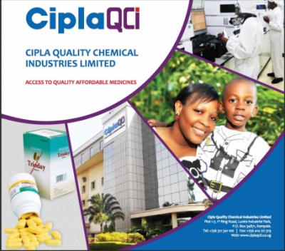 Brochure de pr&eacute;sentation de CiplaQCI, JV entre le g&eacute;ant indien Cipla et la soci&eacute;t&eacute; pharmaceutique ougandaise Quality Chemicals - &copy;ciplaqcil.co.ug