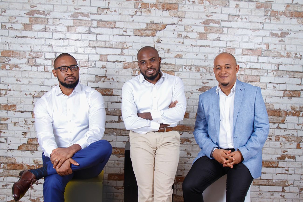 Les fondateurs de TradeDepot, Onyekachi Izukanne, Michael Ukpong et Ruke Awaritefe. -&nbsp;&nbsp;&copy;TradeDepot