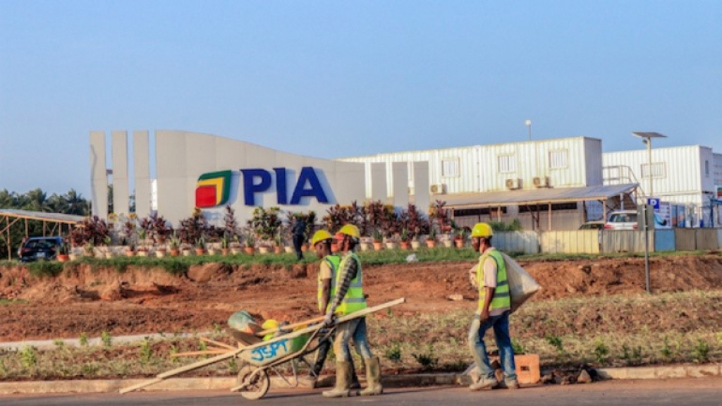 Plateforme industrielle d'Ad&eacute;tikop&eacute; (PIA). - &copy; Banque Ouest Africaine de D&eacute;veloppement (BOAD)