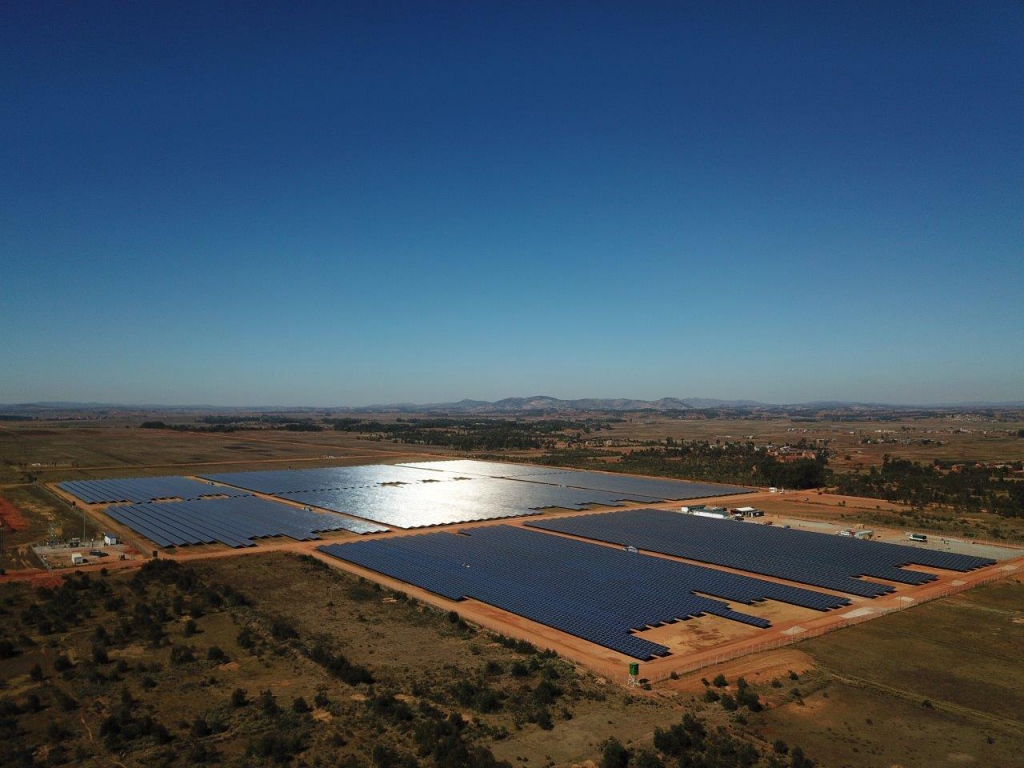 &copy; GreenYellow (centrale d'Ambatolampy &agrave; Madagascar)