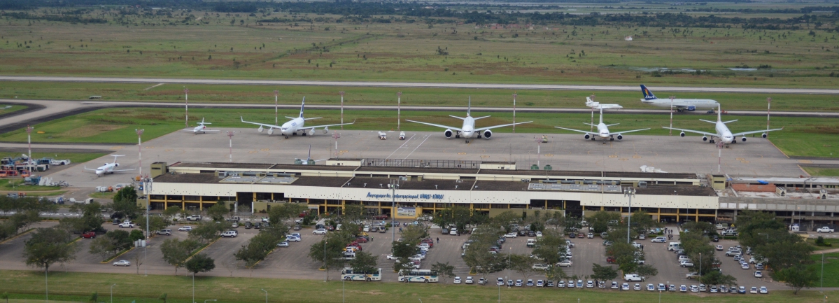 A&eacute;roport Viru Viru de Santa Cruz en Bolivie