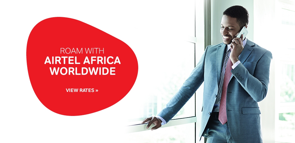 Banni&egrave;re publicitaire Airtel Africa - &copy;africa.airtel.com