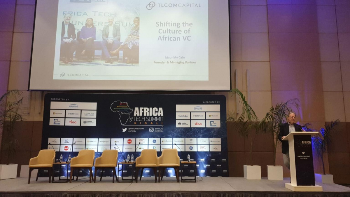 Pr&eacute;sentation TLcom Capital lors de l'Africa Tech Summit 2019 &agrave; Kigali - &copy; TLCom Capital