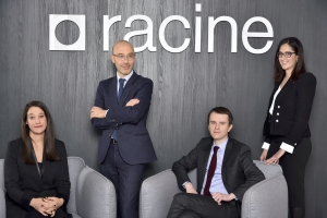 Maia Steffan, David Masson, Thibault Jézéquel, Sonia Oudjhani-Rogez (de gauche à droite) © Racine